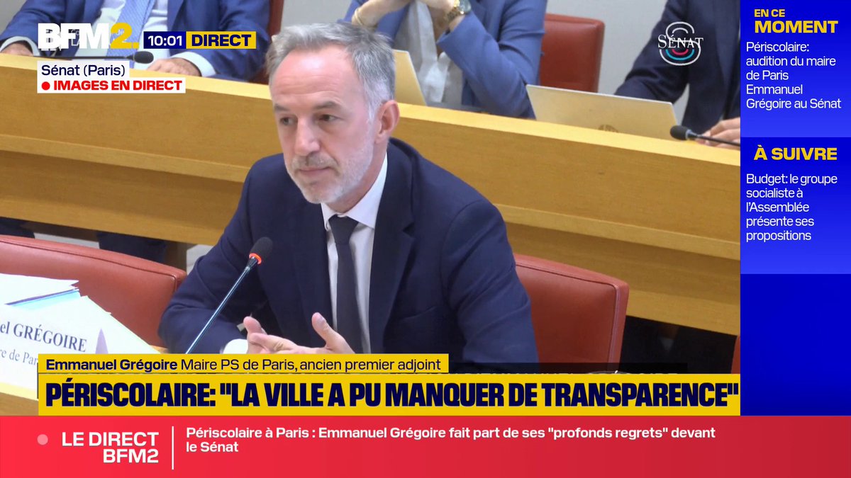 💬"On dit: 'vous avez recruté n'importe qui, vous avez recruté des pédophiles' (...) la réponse est non" Animateurs dans le périscolaire: la mairie de Paris n'a jamais manqué aux "obligations légales" de recrutement, assure Emmanuel Grégoire #BFM2