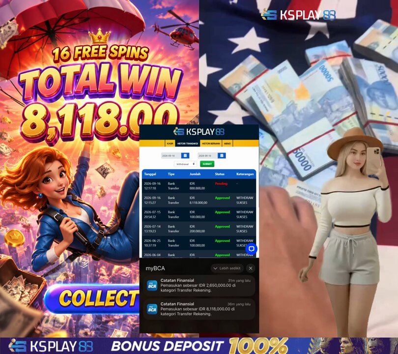 🔥 Jarang mampir, sekali login langsung disambut jackpot 🎰💰 Tipis-tipis dulu yang penting cuan masuk 😎✨ CARI DI GOOGLE KSPLAY88 👇👇