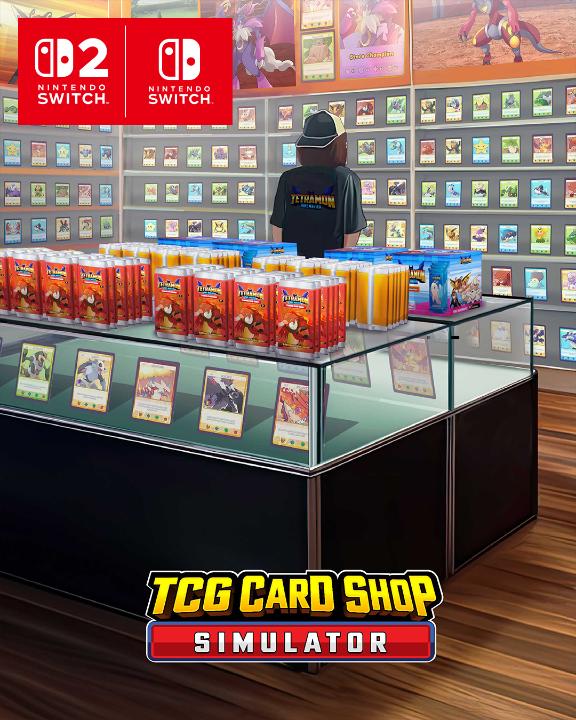 Füllt die Regale eures Shops mit den neuesten Booster-Packs für eure Kunden oder öffnet die Packs selbst, um damit zu spielen! TCG Card Shop Simulator ist jetzt erhältlich für #NintendoSwitch2 und #NintendoSwitch! Eröffnet euren eigenen Kartenspielladen: