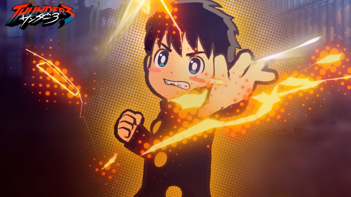 ⚡『サンダー3』今夜放送 ⚡ スーパーパワーで異星人をなぎ倒せ!サンダー3! EPISODE 11 「WE ARE “THUNDER 3”!!」 📺9月16日(水)24:55~ フジテレビ「+Ultra」ほかにて放送 #サンダー3