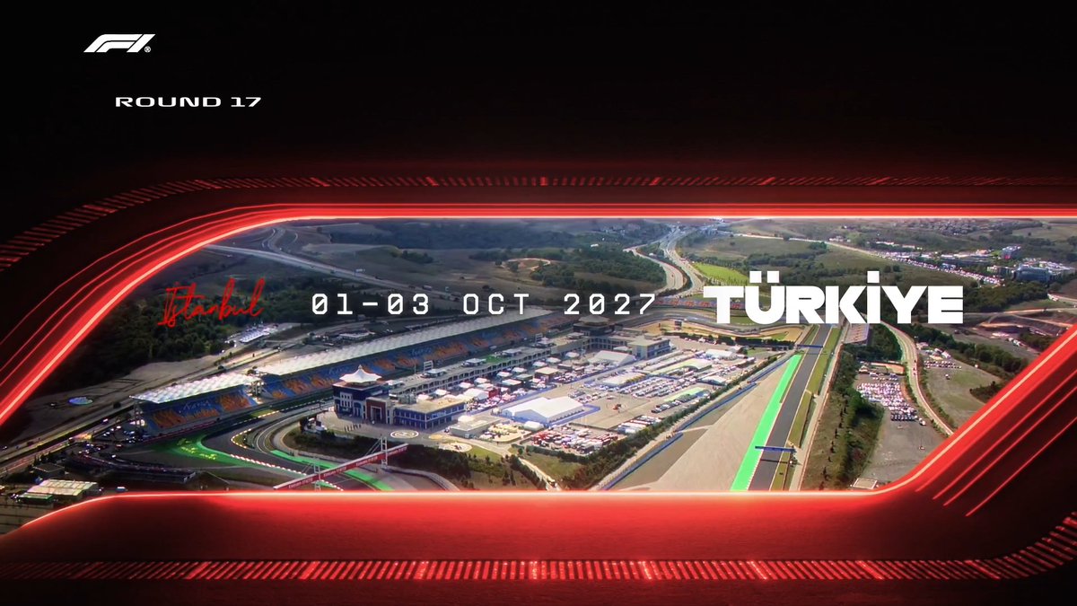 Introducing the 2027 F1 calendar! 🗓️ #F1