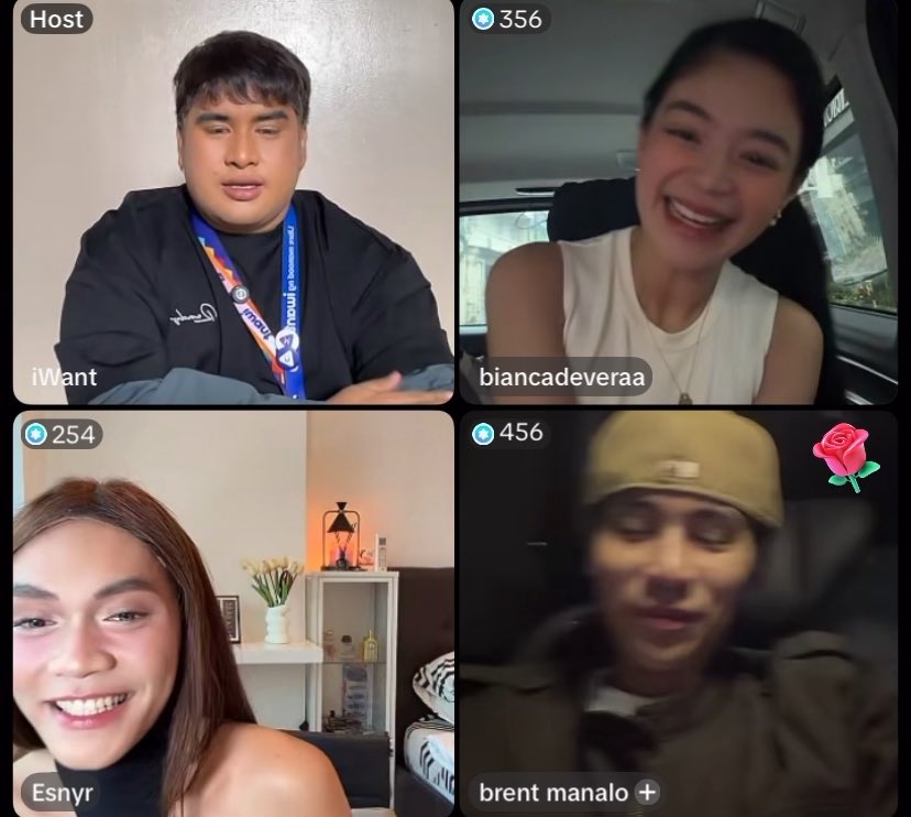 caca: alam mo mama von umalis na tayo at maiiwan na tong dalawang to 😊 bat naman kasi may pa imissyou /imissyoutoo kayo bresnyr? 😂🥰 BIANCArves HER WAY AS EMILY #BDVLiveOnIWANT #HalfSisters