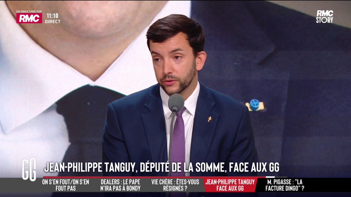 🚨 "Désindexer une partie des pensions de retraite, c'est une ligne rouge." 🎙️ Jean-Philippe Tanguy Ⓜ️, sur le budget : "C'est pas courageux, ce n'est pas une économie. L'État ne fera pas d'économies en appauvrissant les retraités." #GGRMC