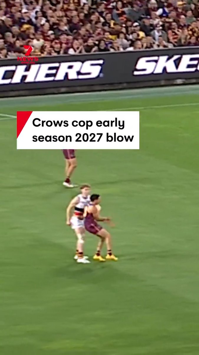 JUST IN: Crows defender Max Michalanney will miss the start of the 2027 season after his one-match ban for striking Charlie Cameron was upheld at the AFL tribunal. The incident was graded as intentional conduct, medium impact and body contact. Adelaide was unsuccessful in arguing that it was not a strike but a push.