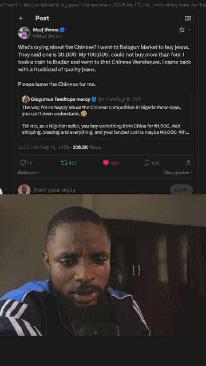 For the people who resort to gaslighting instead of addressing the elephant in the room which is exploitation of Nigerians by criminals parading as traders