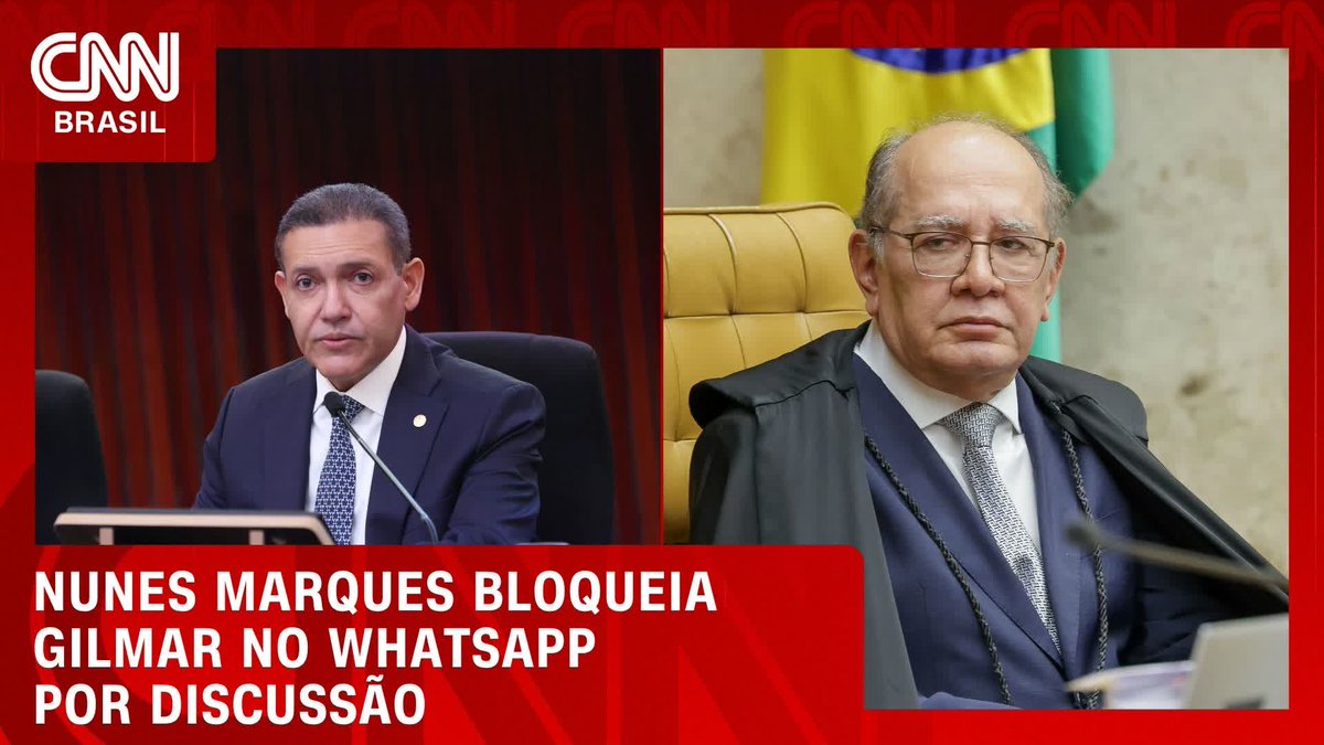 Kassio bloqueia Gilmar no WhatsApp após receber mensagem do decano: 'Assumam que estão ferrados'