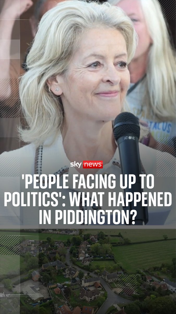 An Oxfordshire village has "voted to leave the UK" in a symbolic referendum held in protest against a planned asylum seeker accommodation. Sky News' Nick Martin has been in Piddington: