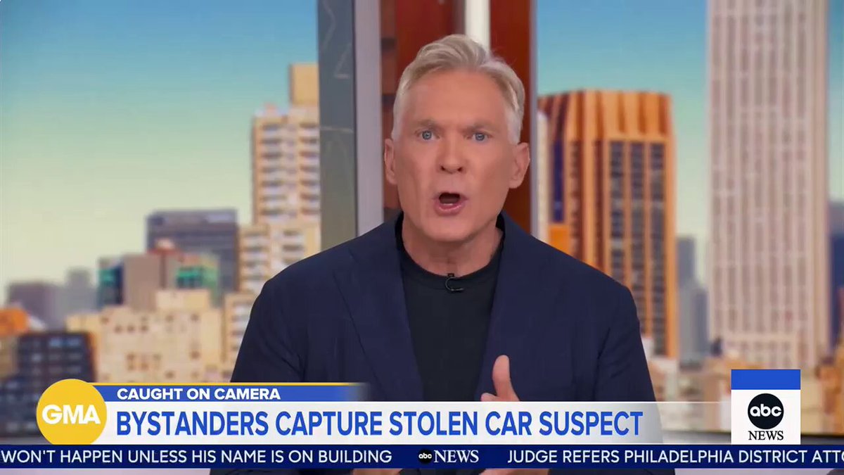 A wild chase in San Diego as good samaritans chased down a car thief who struck a woman on the boardwalk and fled, abandoning the vehicle. Sam Champion reports.