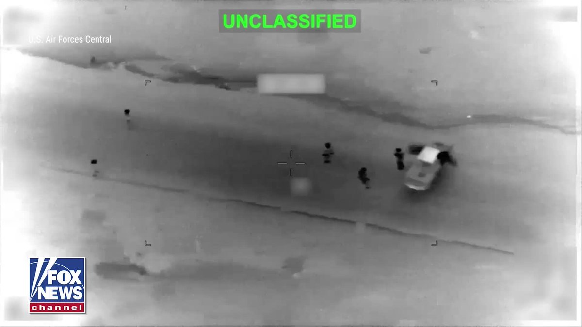 BREAKING: New footage released by the Air Force shows the U.S. military's massive rescue operation to save an injured airman who was downed behind enemy lines in Iran. The recently declassified footage shows the extraordinary operation to rescue Dude44 Bravo after his F-15E was shot down and he suffered a broken back, arm, and shoulder during his ejection. For nearly two days, he kept moving while U.S. aircraft searched from above and American bombers and drones struck Iranian Revolutionary Guard forces nearby. "The moment a PJ showed up to me on that ridgeline was one of the greatest moments of my life," Bravo says. His response when they arrived: "Let's go."