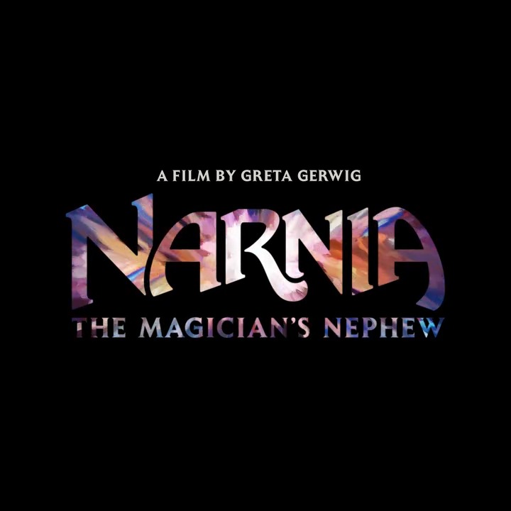 The official logo for Greta Gerwig's #Narnia: The Magician’s Nephew. In theaters February 12.