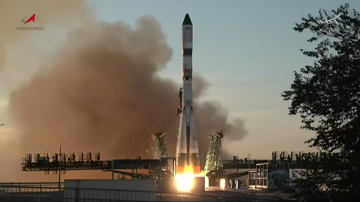 A Progress 96 cargo spacecraft packed with about three tons of food, fuel and supplies lifted off from Kazakhstan at 9:33 a.m. EDT today. It will dock to the station at 9:46 a.m. on Saturday, Sept. 19. More...