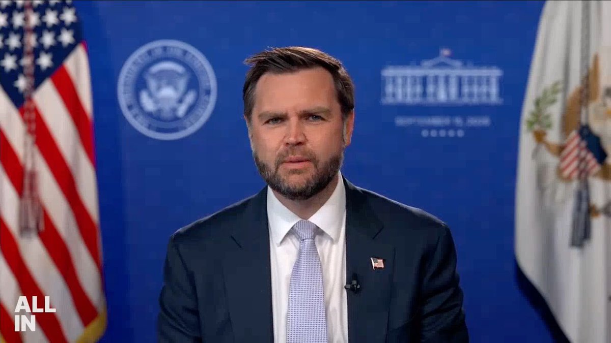 JD Vance: This administration is serious about the deficit. (The national debt recently surpassed $40 trillion under this administration)