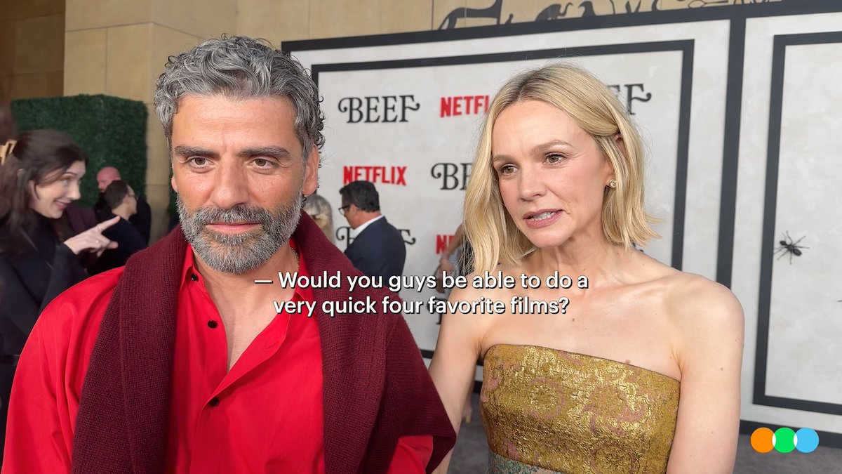 Four Favorites with Oscar Isaac and Carey Mulligan on Drive’s 15th anniversary today 💖