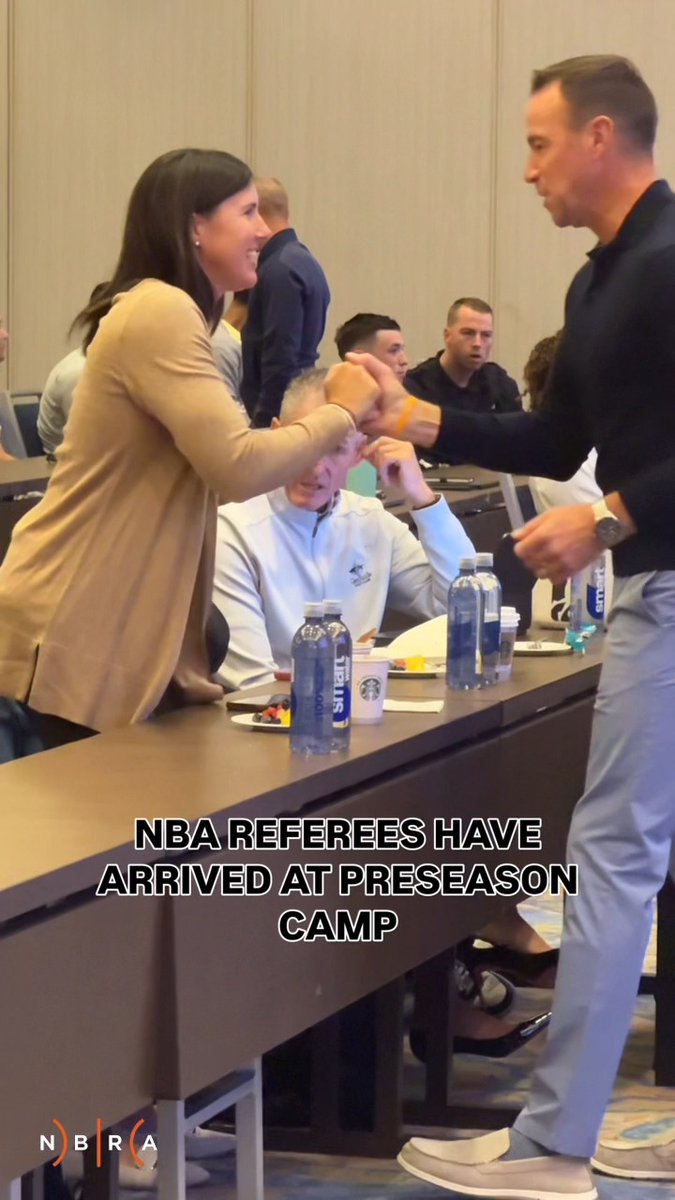 NBA Referees have arrived at 2026 Referee Preseason Camp 🏀