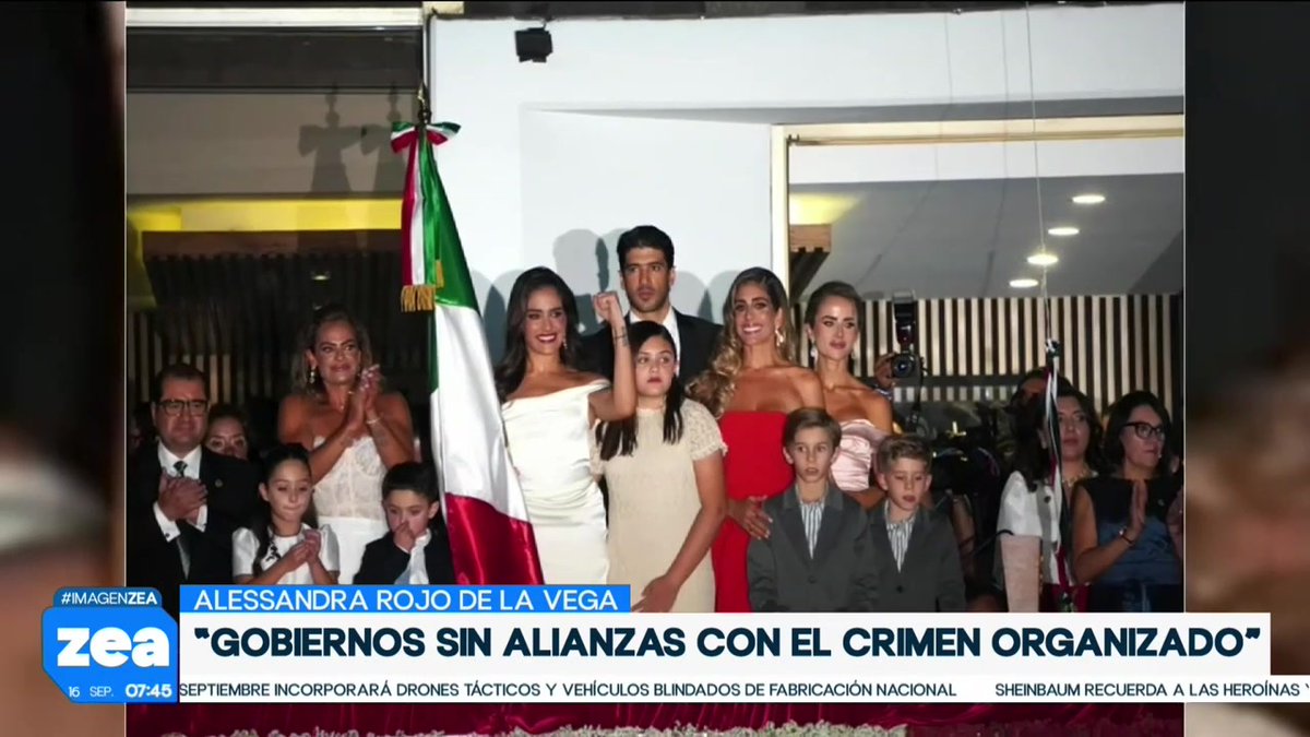 La alcaldesa de Cuauhtémoc, Alessandra Rojo de la Vega, encabezó los festejos patrios ante más de 10 mil personas en Buenavista. #LoDijoZea #NoticiasImagen @FranciscoZea MARLENE 🦋