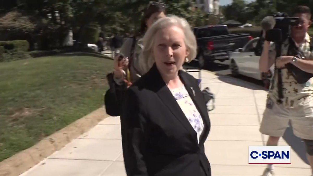 .Kirsten Gillibrand after meeting with U.S. Senate Candidate Abdul El-Sayed (D-MI): "We're excited about his race. He's going to win...He's a great candidate. He's going to win and we're all united."