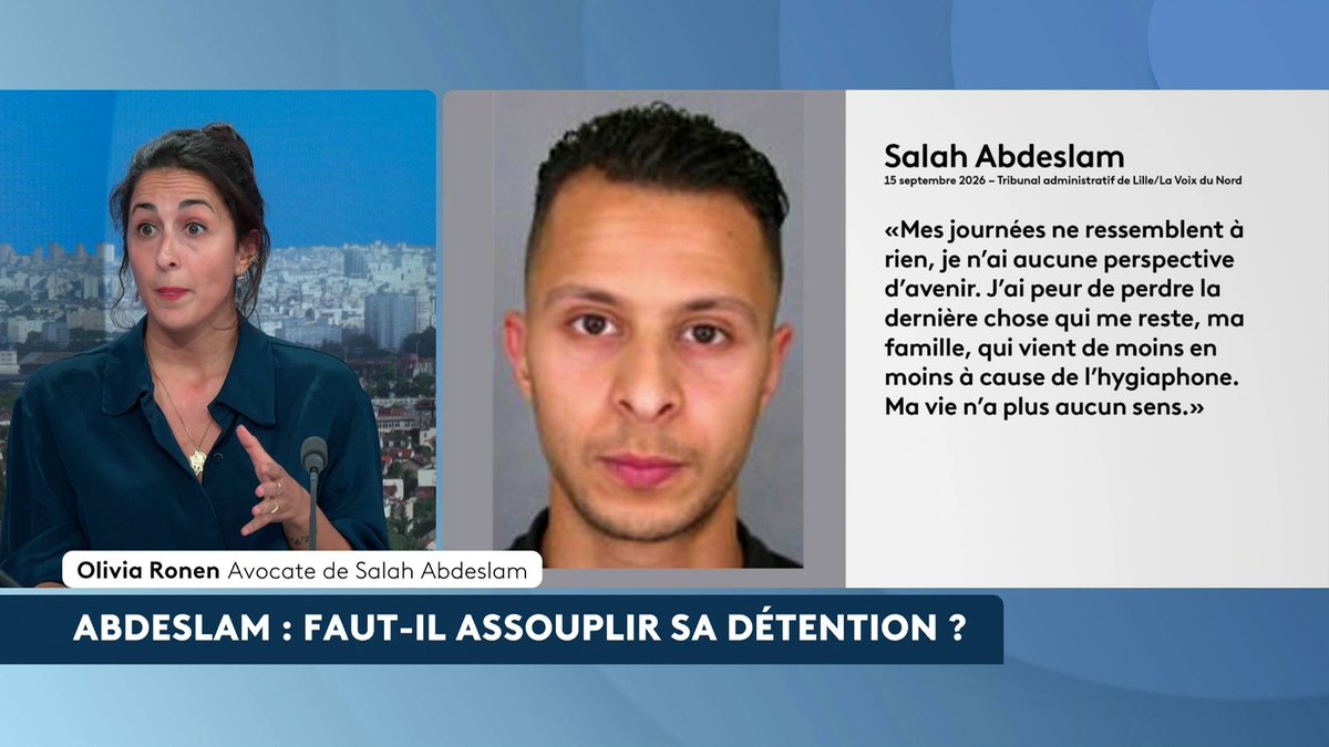 🔴 🗣️ Faut-il assouplir les conditions de détention de Salah Abdeslam ? "Il est à l'isolement depuis 10 ans. [...] Ça peut rendre cinglé", répond son avocate, Olivia Ronen. 📺 Alexandra Uzan 📺 #LeScanInfo #canal16