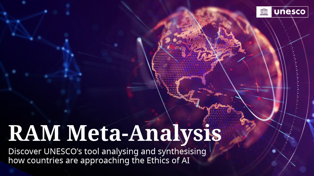 What can countries learn from each other about building AI that works for people? While 82% are adopting policies to integrate AI into education, only 13% report policies to train educators on AI ethics. UNESCO’s new RAM Meta-Analysis brings together global insights to help turn ethical principles into action. Launched at the #GlobalAIForum in Riyadh: #GFEAI SDAIA ICAIRE Video supported by the Patrick J. McGovern Foundation.