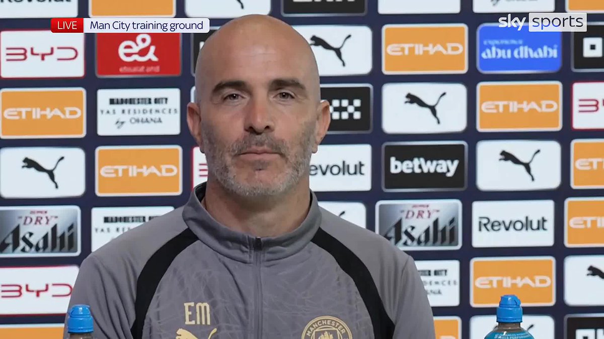 "Sometimes go for you, sometimes it goes against you" 🗣️ Enzo Maresca reacts to the goal error against Manchester United in the Premier League ⚽️