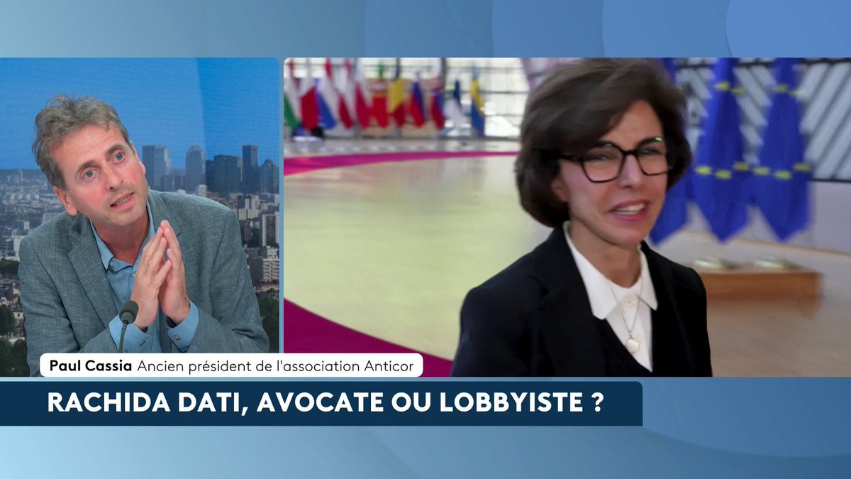 🔴 🗣️ Procès Dati : "Il résulte de l'instruction qu'en qualité de parlementaire européenne, Mme Dati aurait pu avoir des interventions qui s'apparenteraient à des activités de lobbying", résume Paul Cassia, ancien président d'Anticor. 📺 Alexandra Uzan 📺 #LeScanInfo #canal16