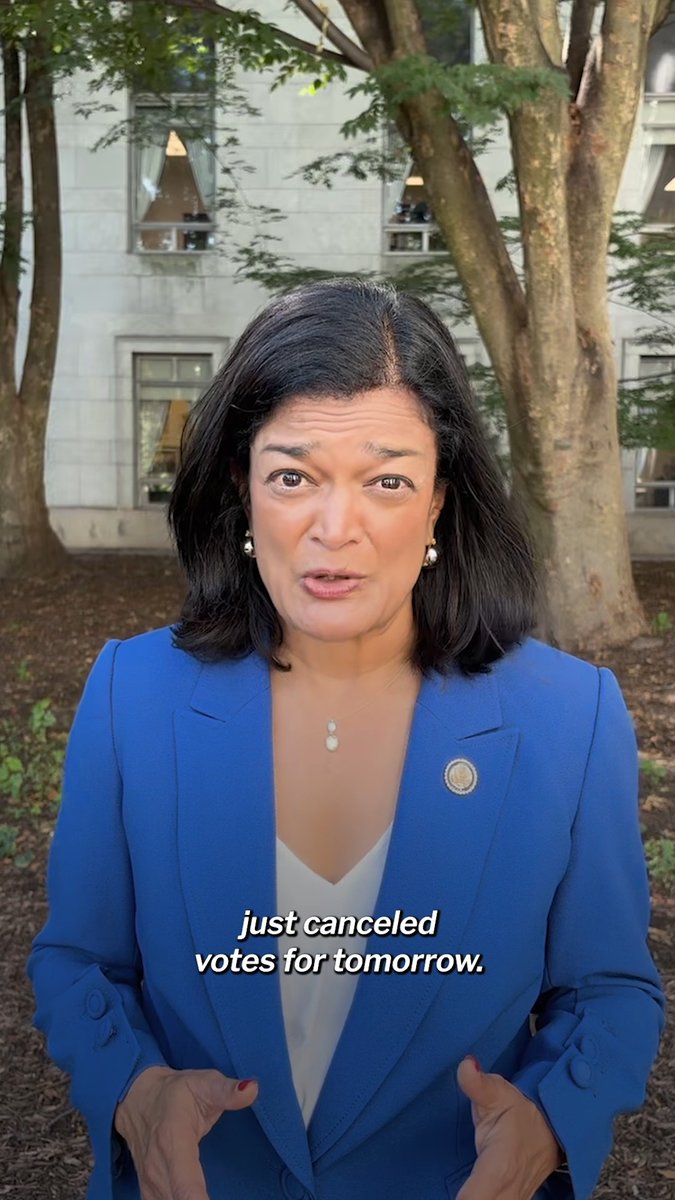 Republicans just CANCELLED votes for tomorrow, the last legislative day before the midterms. Why? Because they’re afraid we’ll impeach Pete Hegseth. What a bunch of cowards.