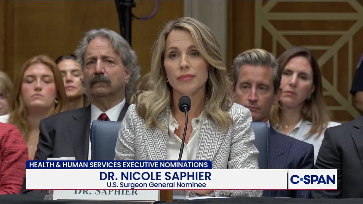 Surgeon General nominee Dr. Nicole Saphier to U.S. Senator Bill Cassidy, M.D.: "I do not believe the MMR vaccine to be lethal. I believe the MMR vaccine is our greatest tool for combating measles...I do not believe childhood vaccines cause autism."