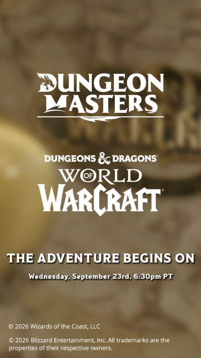 Dungeon Masters roll for Azeroth!