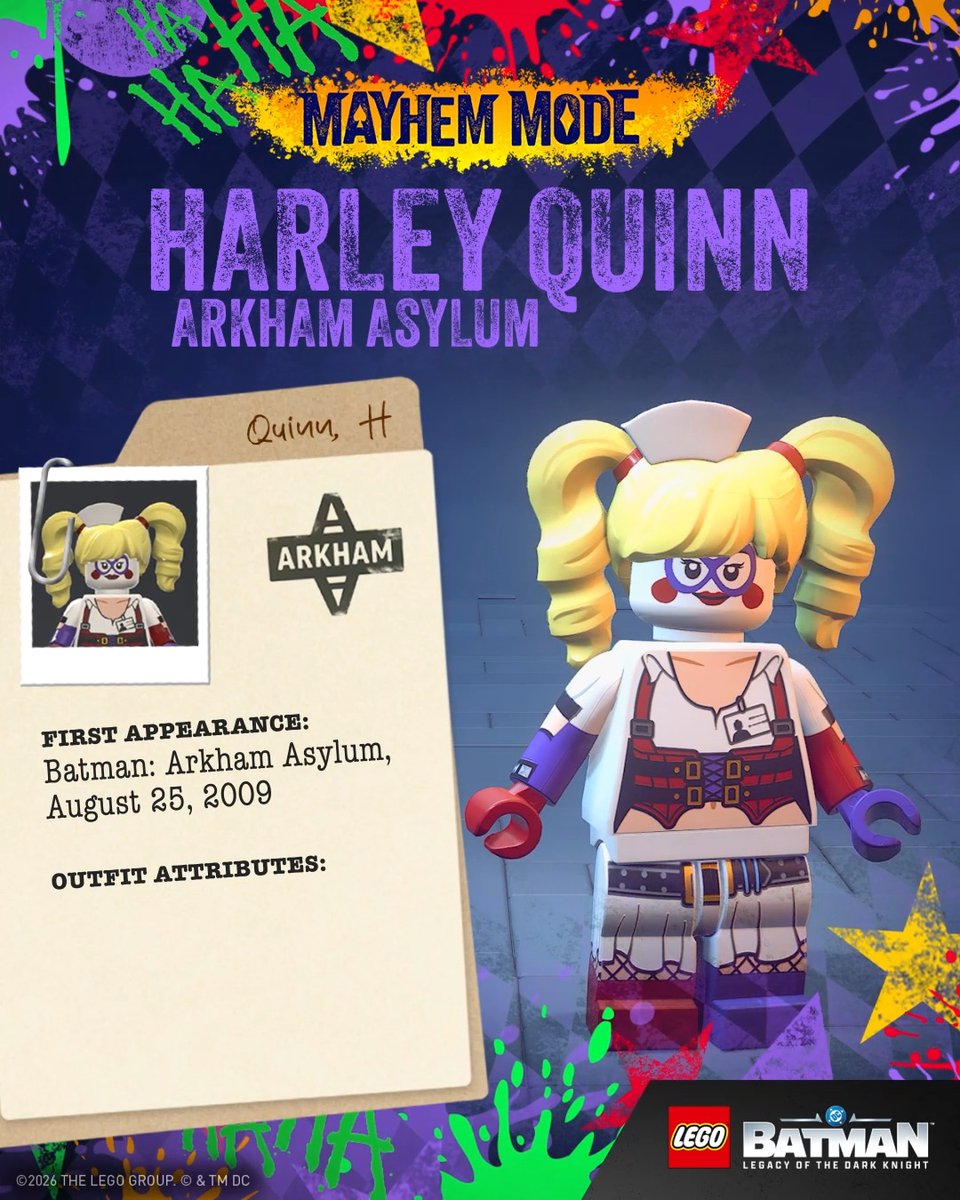 Dress for the job you want. 💅 #LEGOBatmanGame