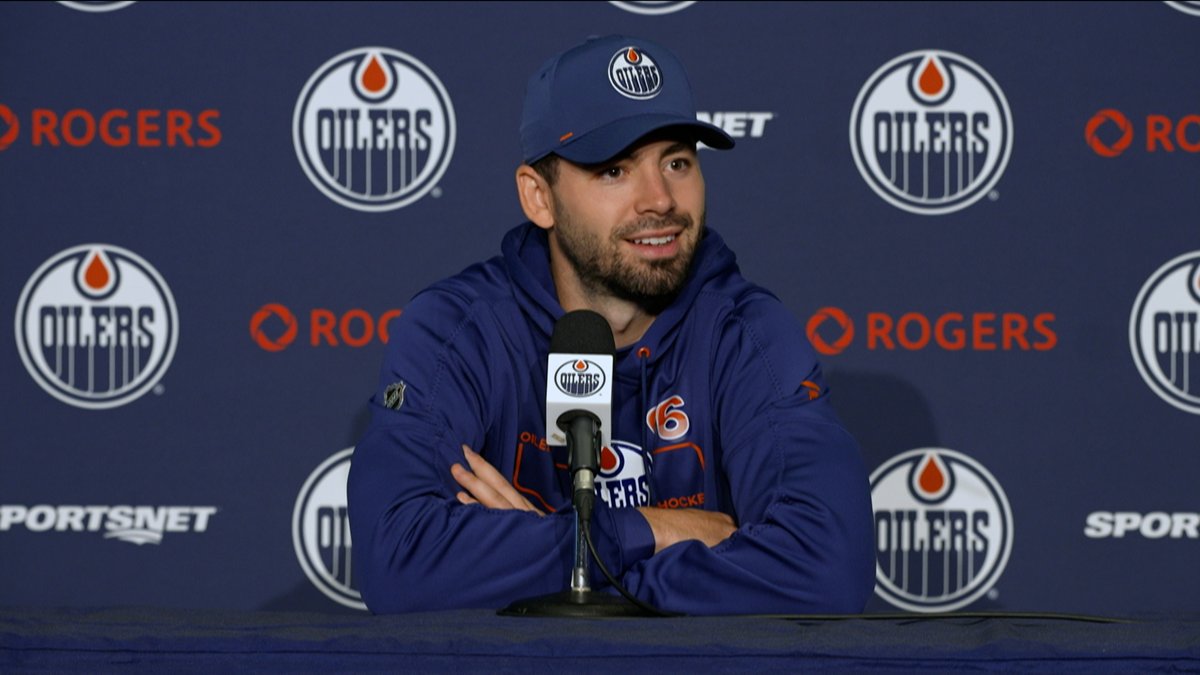 "I can handle as much as they're going to give me, I'm excited for the opportunity. There's going to be guys that need to step up & I believe I am one of them." Jake Walman on more minutes being available among the #Oilers defencemen this season. Enterprise | #LetsGoOilers