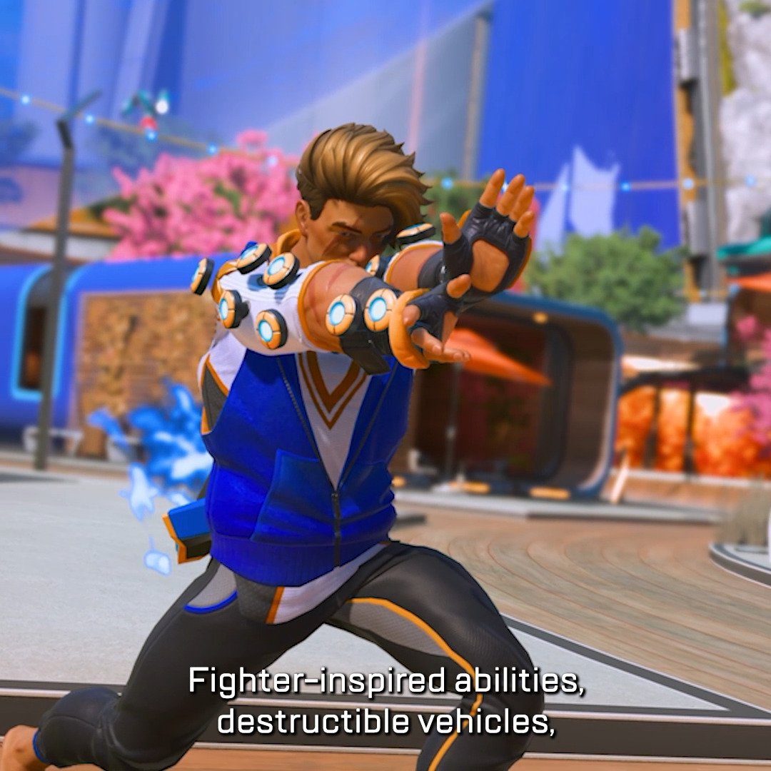 Choose your fighter gear, charge up, and take over the final round. Apex Legends VS Street Fighter 6 drops September 22.