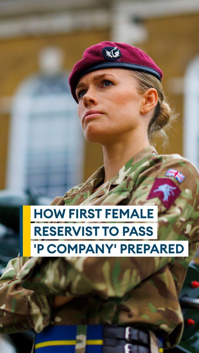 A year of training. One powerful motivation. LCpl Grace Cussons changed her approach after a first attempt – and made history as the first female reservist to pass P Company. Her late friend Capt Lizzie Godwin told her: “You need to go and give it a go"🔗