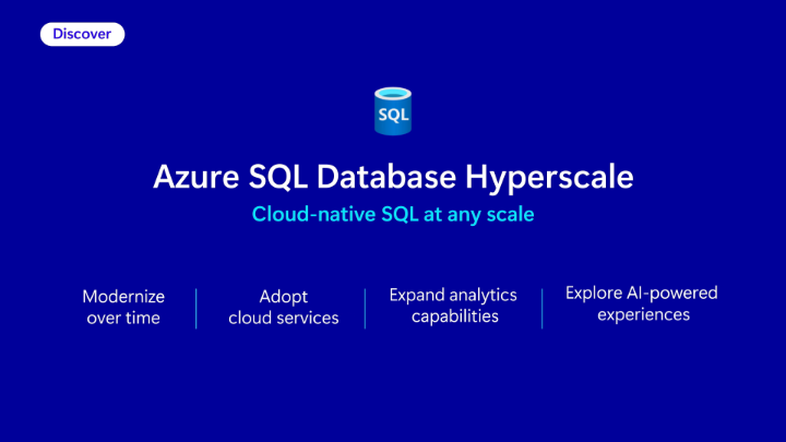 SQL has powered critical business systems for decades. 30 years later, it’s still powering what’s next. Explore the Azure SQL Database Foundations series to modernize workloads, scale for the future, and build intelligent apps faster: