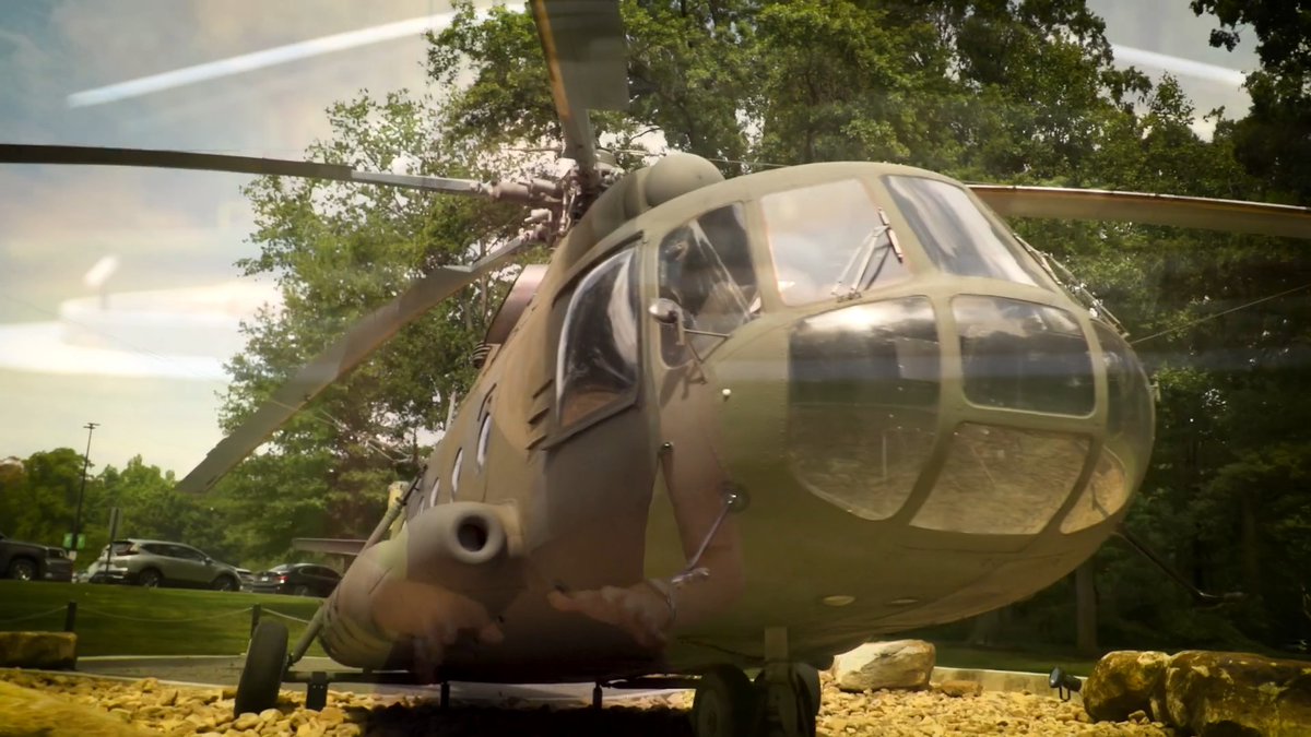 This Mi-17 helicopter at CIA Headquarters brought the first Americans into Afghanistan just 15 days after the 9/11 attacks. Learn more about its mission as we reshare this episode of “The Debrief: Behind the Artifact.”