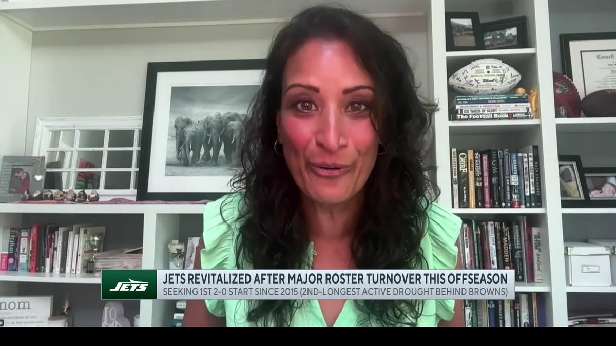 "This team didn't just turn over it's roster, it's coaching staff, it completely changed it's demeanor." Aditi Kinkhabwala on the Jets and Aaron Glenn calling the defense. #justfootball