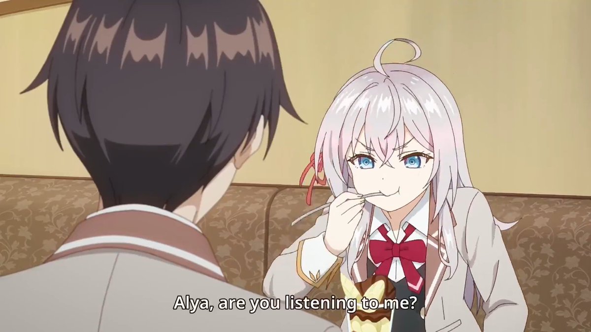 I LOVE THE WAY SWEETS DISTRACT ALYA 😭