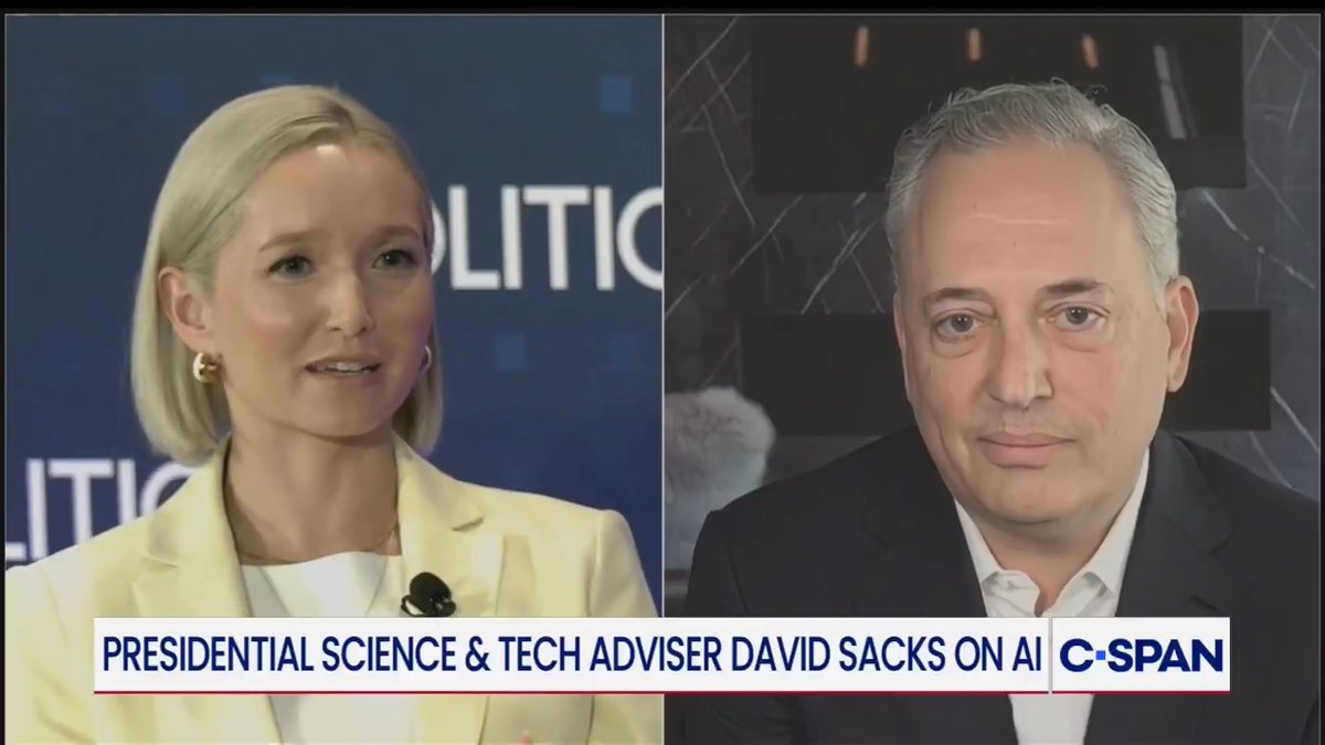 Presidential science and tech adviser David Sacks on the chance that AI kills humanity: "I think that if we do the right things here... I think it is zero."