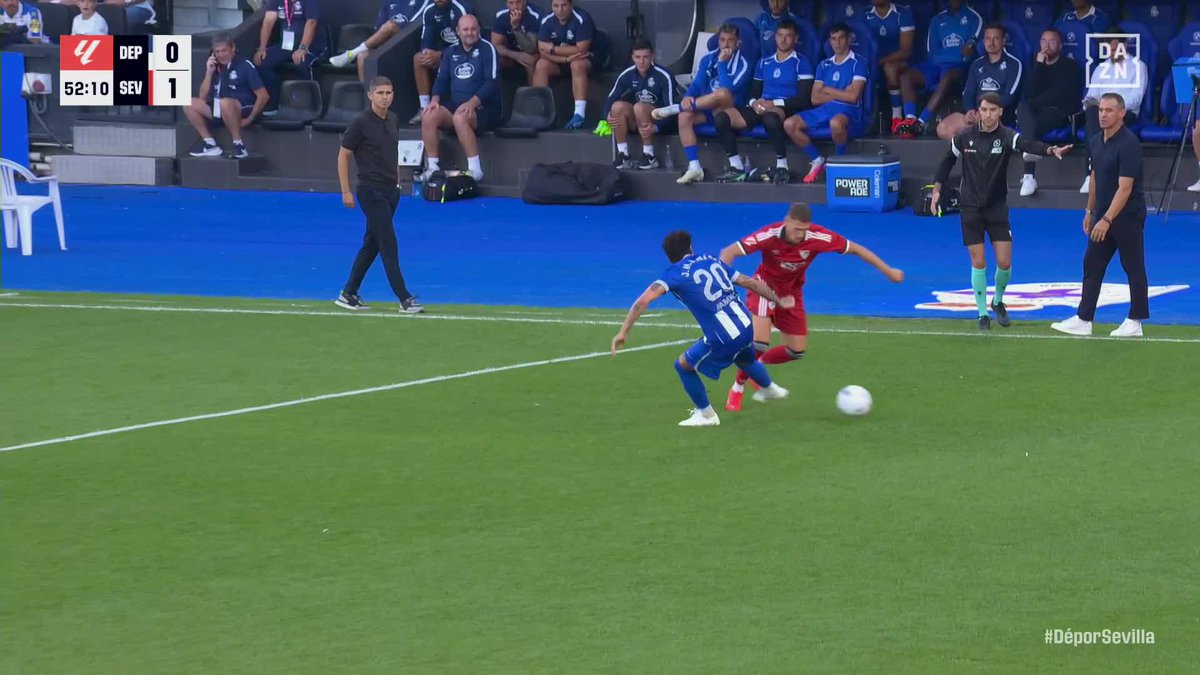 El regate de Lucas Stassin a Giménez es una barbaridad 🔥 #LALIGAenDAZN ⚽