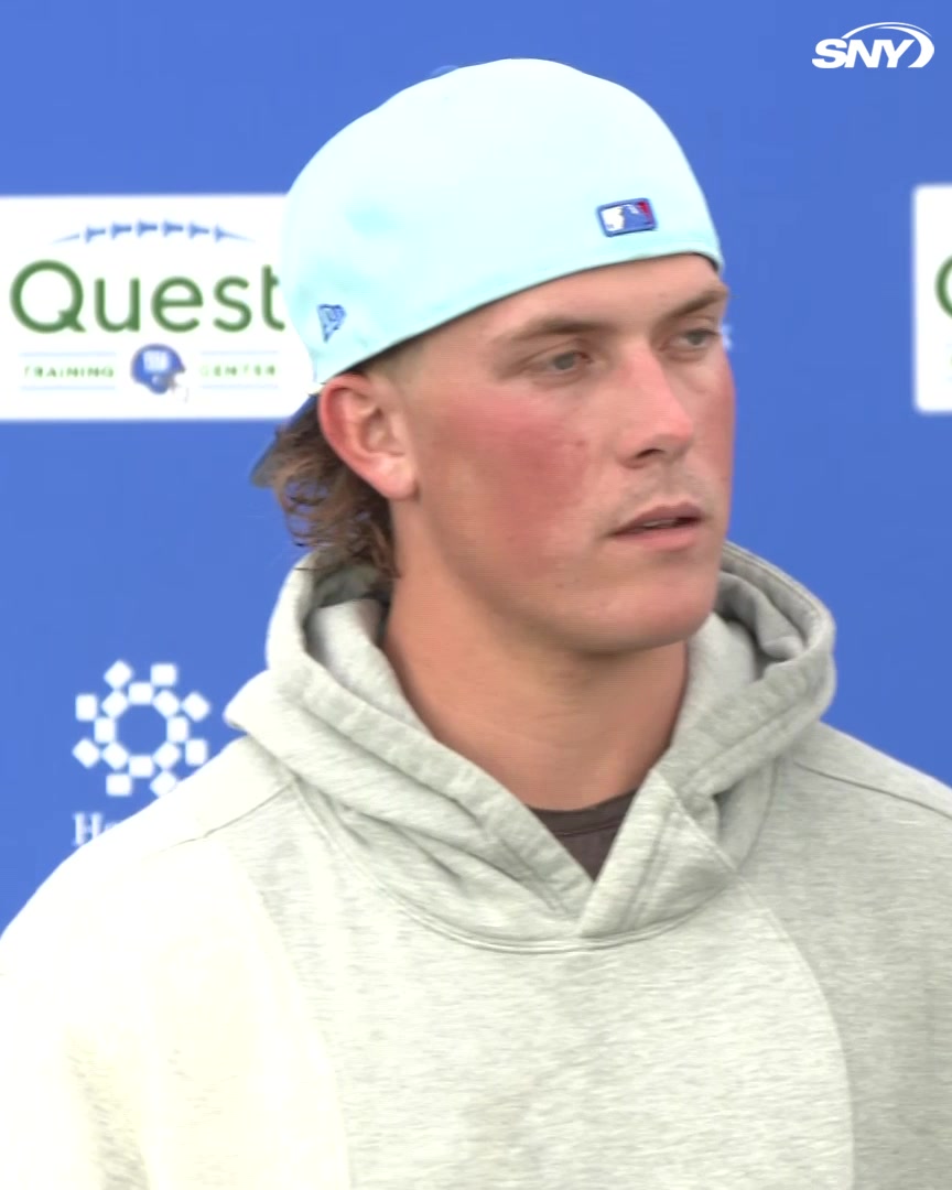 Jaxson Dart on facing the Rams: "It's going to be a great test for our team. When you have two teams that have great talent, it's going to come down to execution."
