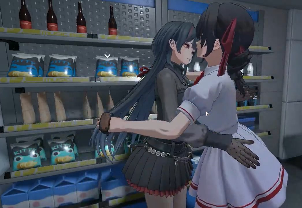 The 2-person motions for male and female characters are different. Including the princess carry, there are separate female character motions and male character motions. Via mu27115 #Ananta