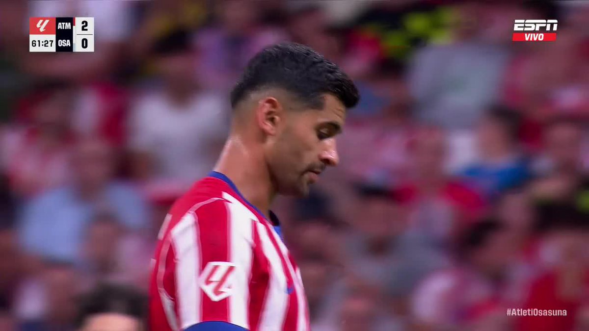 ¿Y SI ENTRABA, CUTI? ¡Romero probó de larga distancia y casi marca un GOLAZO para Atlético de Madrid ante Osasuna! 📺 Mirá #LaLiga por ESPN en el Plan Premium de #DisneyPlus