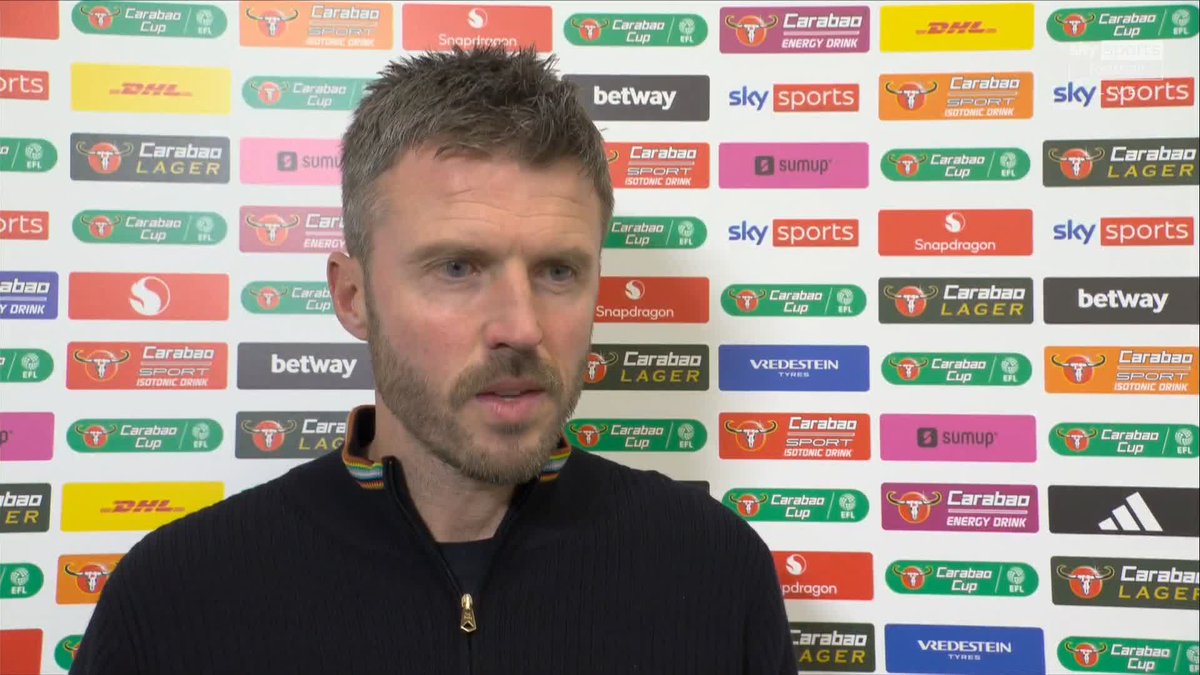 "He's progressed really well, really looking forward to seeing him" Michael Carrick discusses making eight changes for tonight's match against Brighton including a first senior start for 19-year-old Shea Lacey 🌟