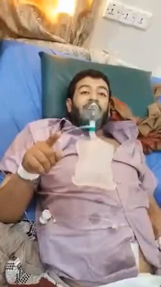 شهدائنا الابرار ... كلمات قوية يقولها الشهيد الحافظ عمر الريدي وهو ينازع الموت في مستشفى مارب نحن على الحق ✌ الحوثي على باطل