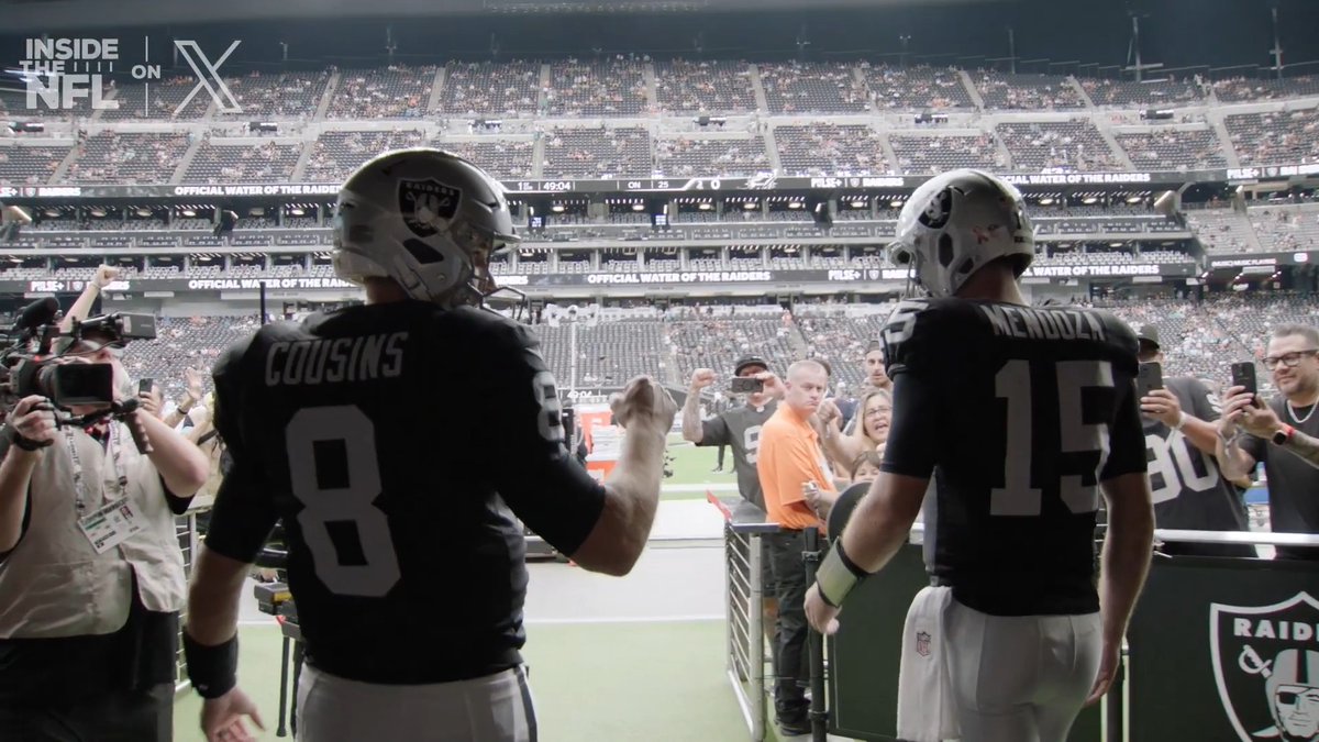 Kirk Cousins: Your worst enemy on the field, best friend off of it 🤣 Las Vegas Raiders
