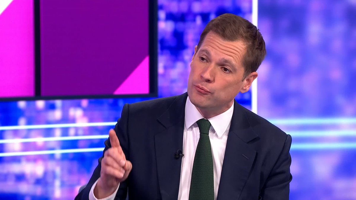 “I challenge you to put a similar contention to Andrew Griffith… John Healey” Reform UK’s economic spokesperson Robert Jenrick says he will resign if he fails to increase the tax-free personal allowance to £15,000 within his first 100 days if he becomes Chancellor #Peston