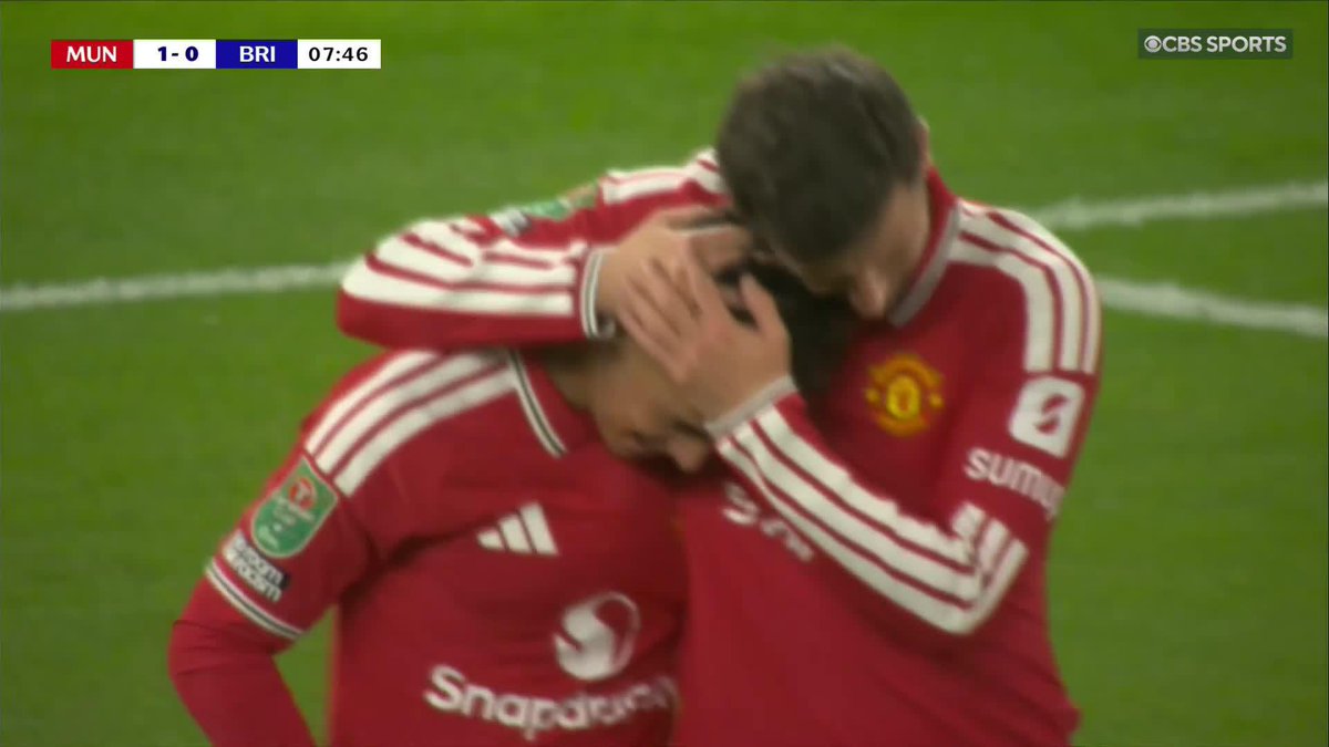 SHEA LACEY'S FIRST SENIOR GOAL FOR MANCHESTER UNITED IS A GOLAZO 😱 Don't miss the Carabao Cup on Paramount+ 📺