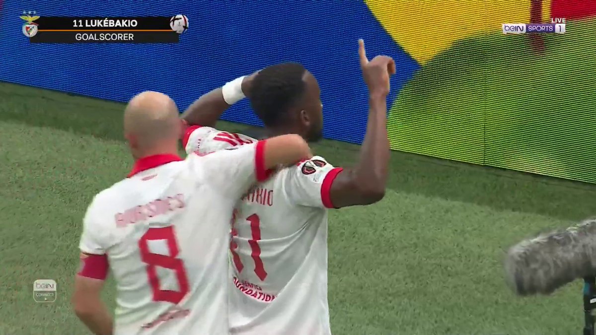 🚨🚨🚨 بنفيكا يسجل أولاً في مرمى ميلان عن طريق لوكيباكيو بستديدة رائعة في قمة الدوري الأوروبي❤️🇵🇹
