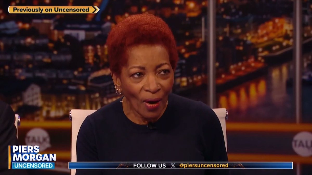 'The sharpest of cultural critics... what I loved about her is she always gave as good as she got.' Piers Morgan pays tribute to Uncensored contributor and 'wonderful character' Bonnie Greer, who has died aged 77. 📺 Piers Morgan