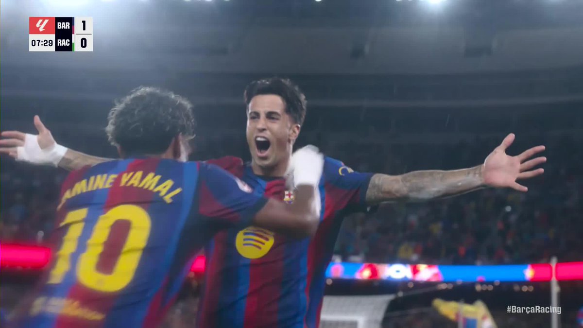 JOรO CANCELO WITH A SCREAMER FOR BARCELONA ๐จ
