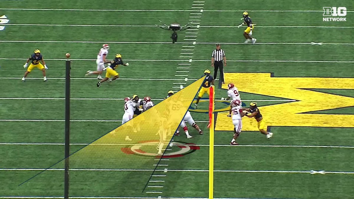 "They took Mateer out of the game and won the game." Urban Meyer breaks down how Michigan utilized a 38 𝘚𝘱𝘺 defense to shut down John Mateer and Oklahoma 👇