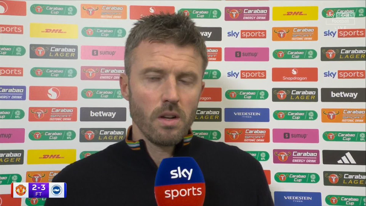 "We can't accept that" ❌ "I take responsibility for that" 🗣️ Michael Carrick reacts to his side's defeat👇